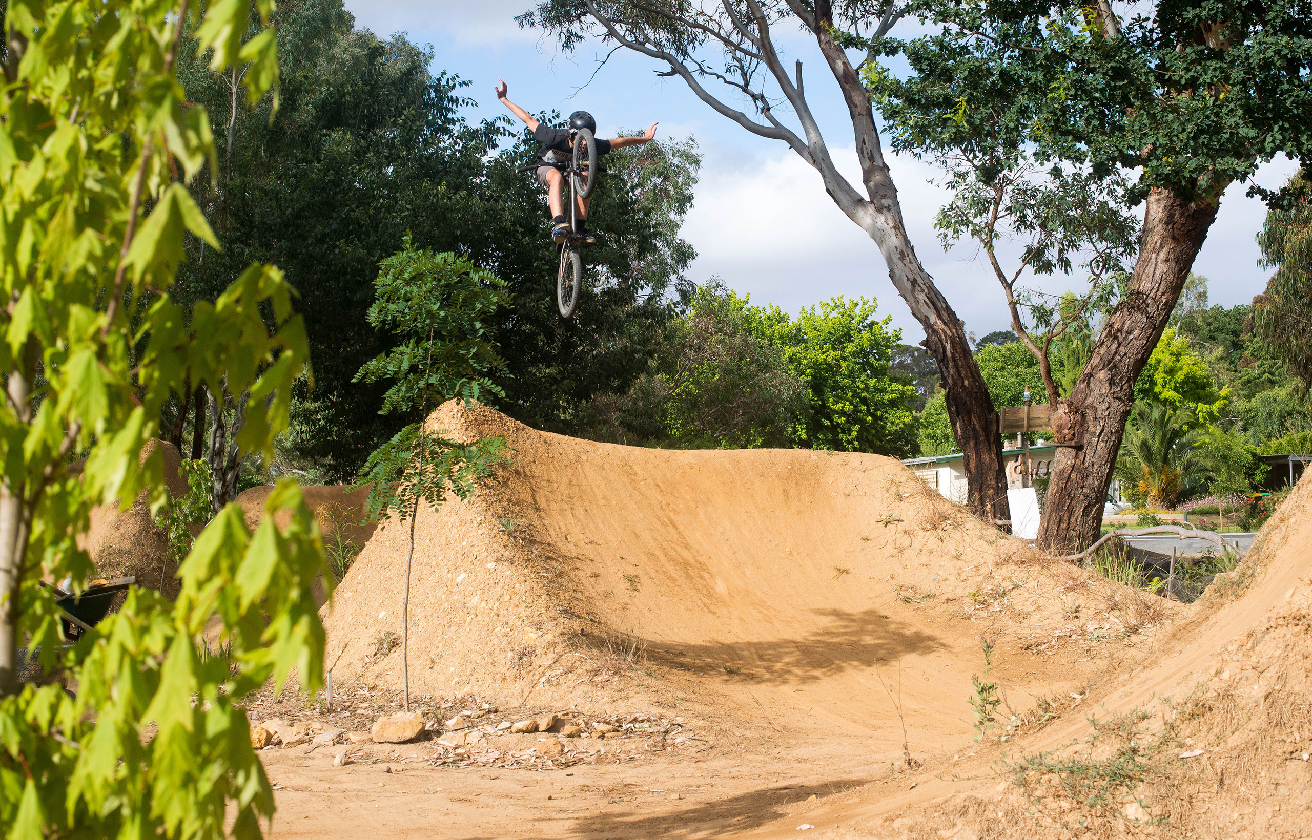 Brayden McPharlin is younger than most and rides bigger trails than most.