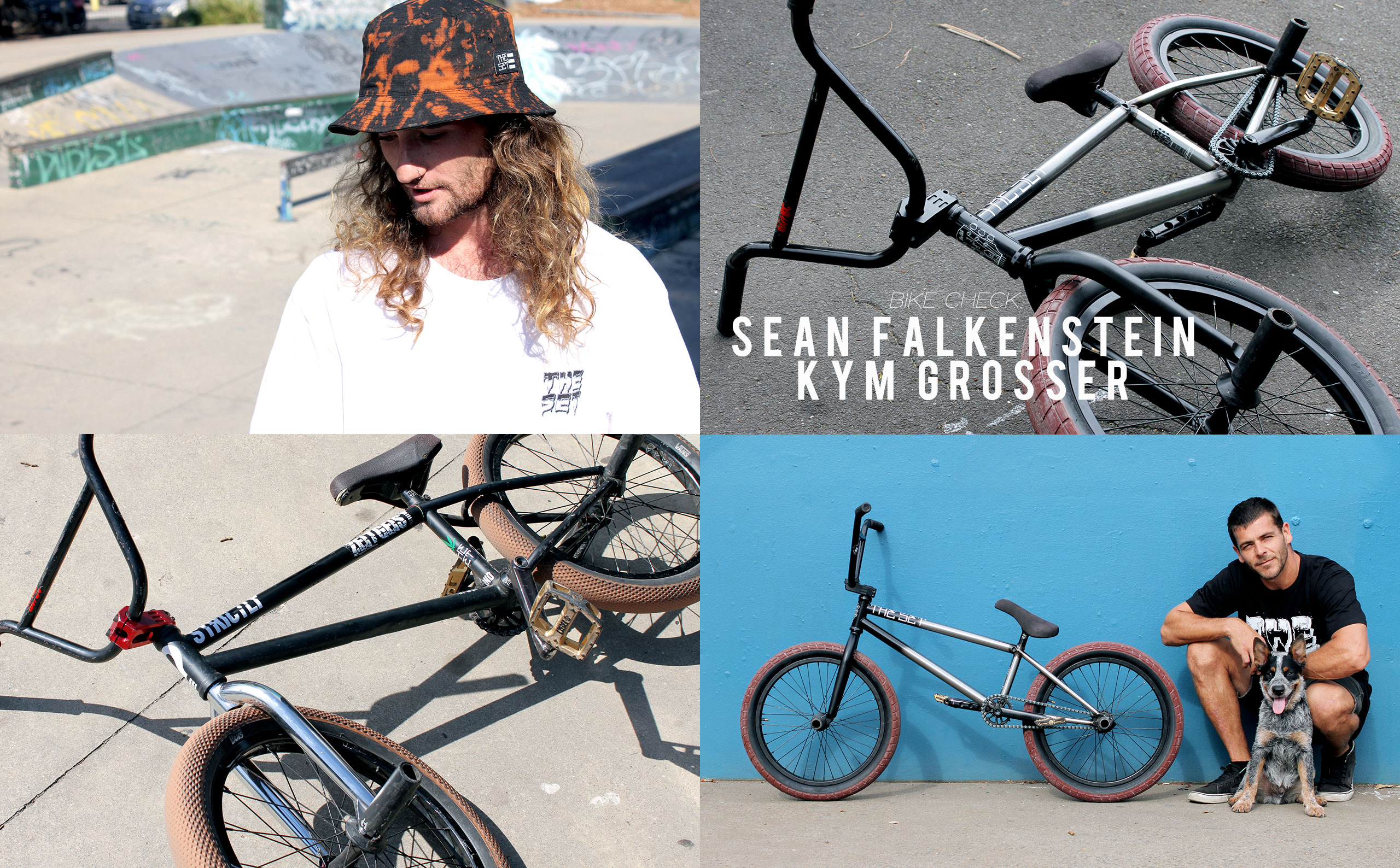 Bike Check – Kym Grosser & Sean Falkenstein